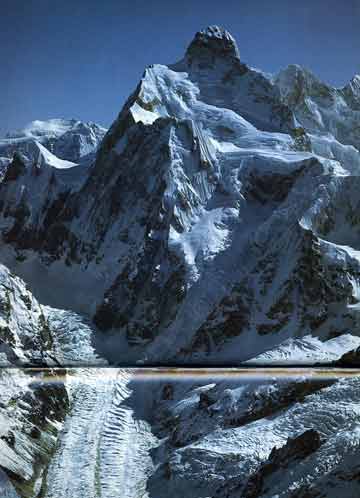 
Jannu Southwest Face above Yamatari Glacier - Over the Himalaya book
